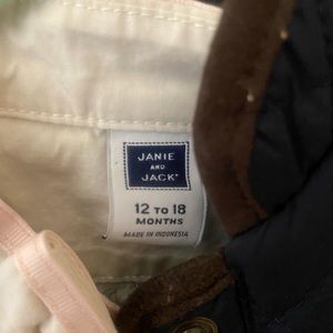 Janie and jack equestrian top and vest